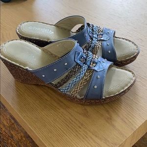 Lightly Worn Patrizia Sandle Wedges